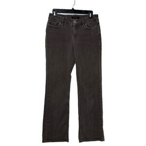 Christopher Blue brown straight legs stretch jeans size 4